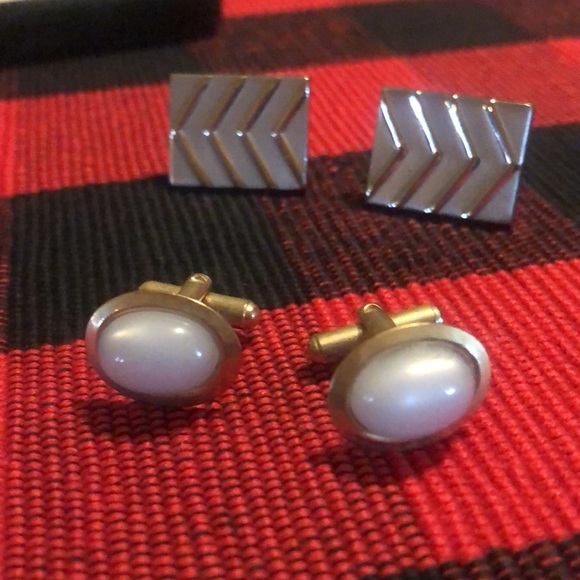 Lux Cuff links - Swank from Shields 5th Ave New York in original case - Picture 4 of 7
